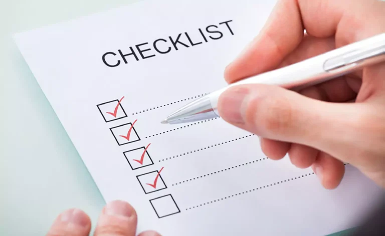 Checklist for office moving
