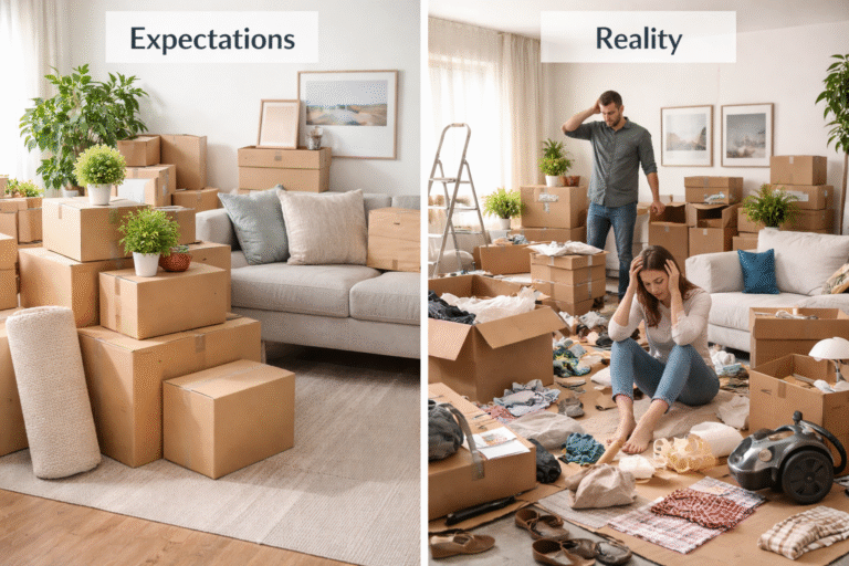 House Moving Expectations Vs Reality
