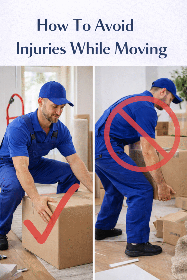 How To Avoid Injuries While Moving