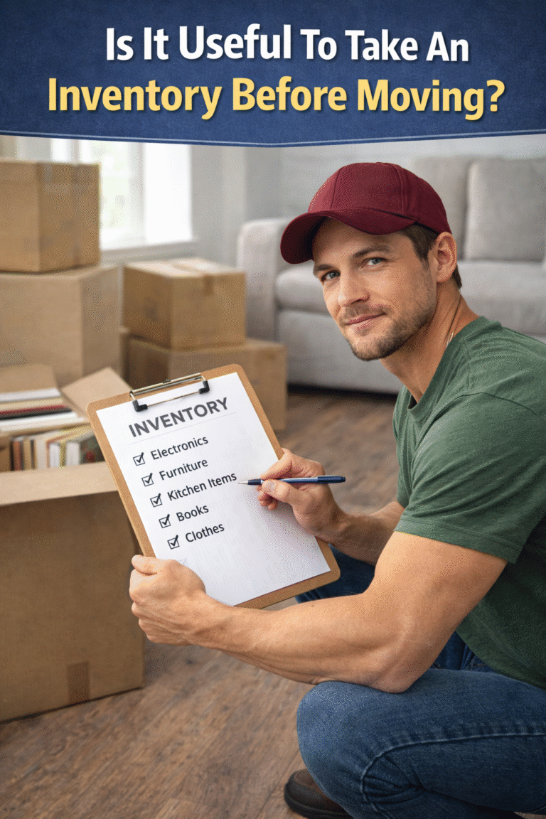 Is It Useful To Take An Inventory Before Moving?