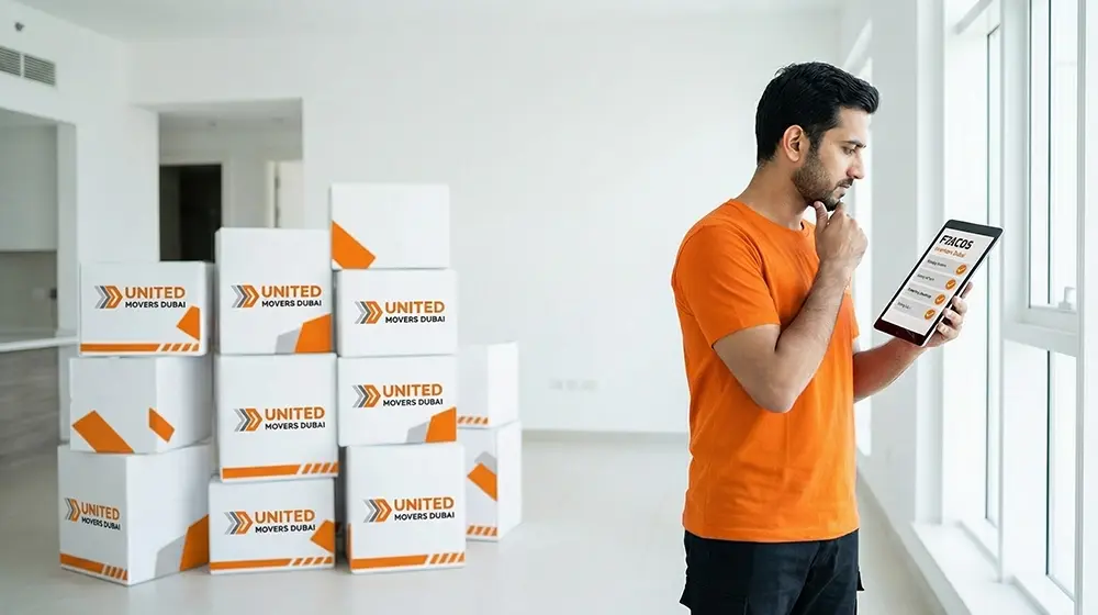 Studio Move Costs in Dubai