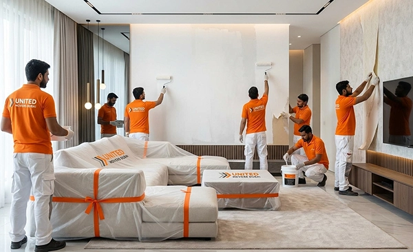 Wallpaper Removal & Repaint