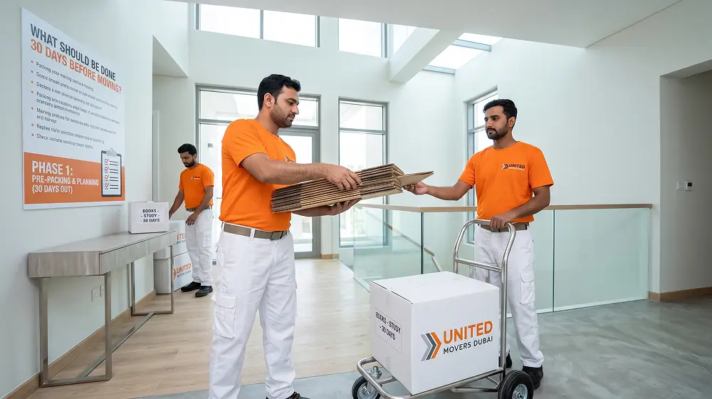 30-day moving preparation checklist