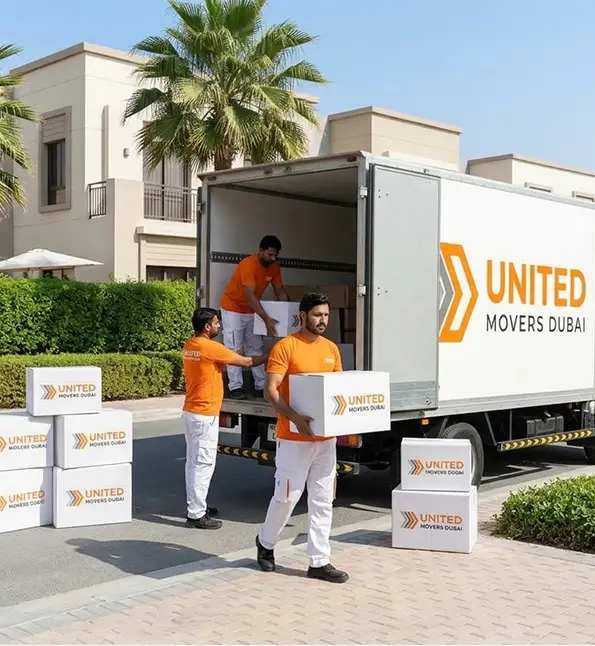 Large home moving support in Dubai