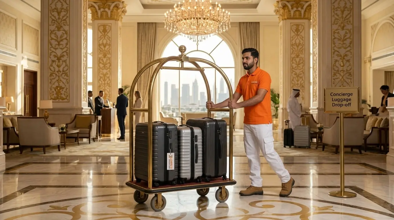 airport luggage delivery service