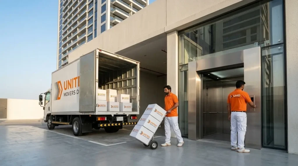 Building access tier and moving cost