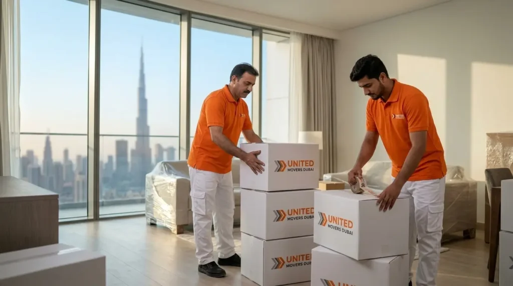 studio apartment movers dubai